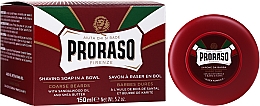 Rasierseife mit Sandelholzöl und Sheabutter für hartes Barthaar - Proraso Red Shaving Soap — Bild N2