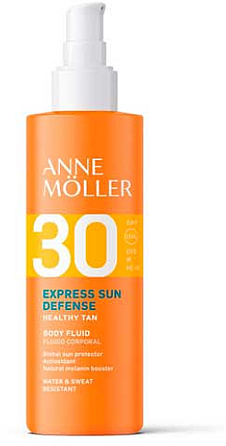 Sonnenschützendes Körperfluid - Anne Moller Express Sun Defense Body Fluid Spf30+ — Bild N1