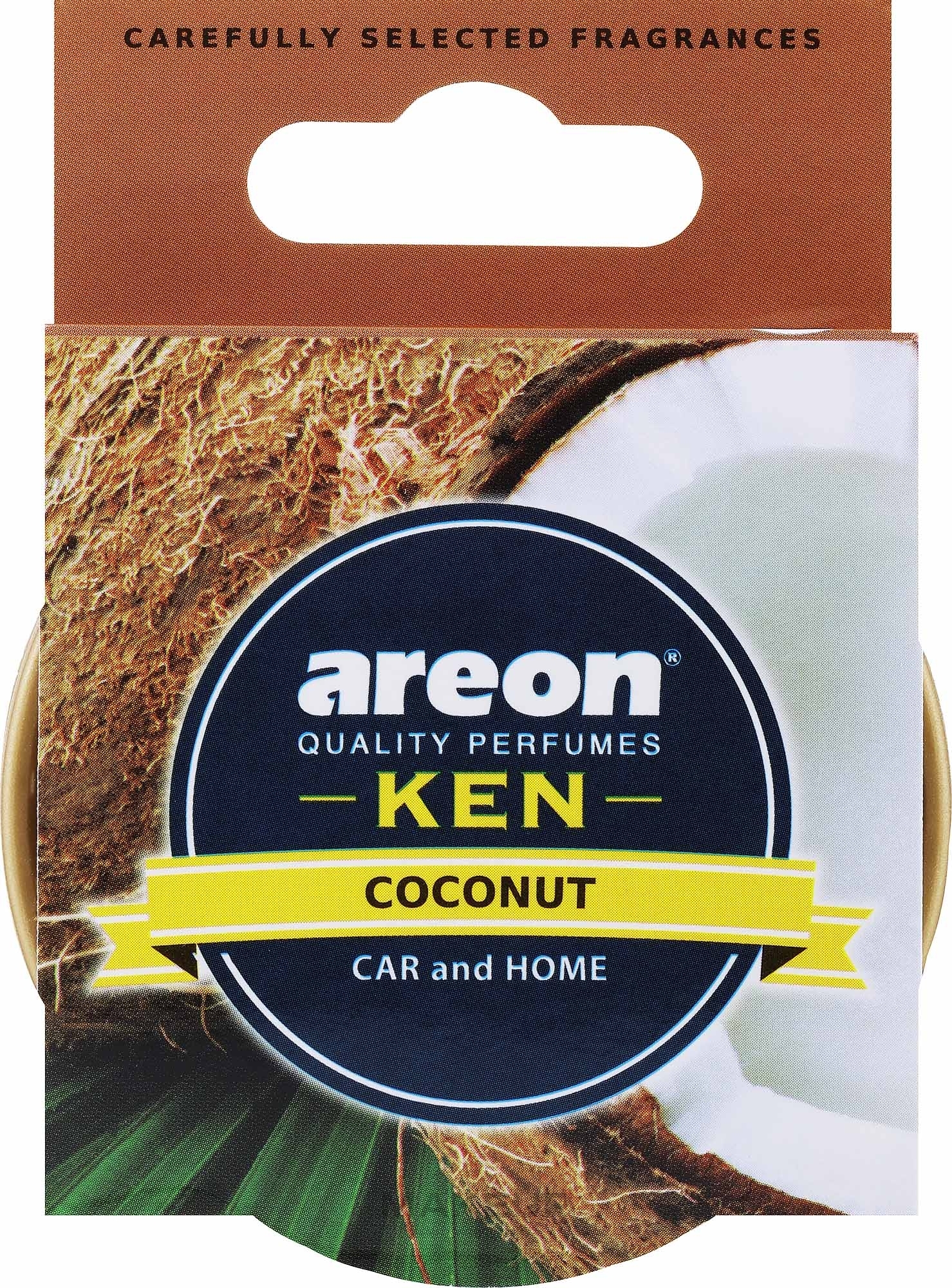 Auto-Lufterfrischer Kokosnuss - Areon Ken Coconut  — Bild 30 g