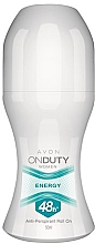 Düfte, Parfümerie und Kosmetik Deo Roll-on Antitranspirant - Avon On Duty Energy 48H Anti-persrirant