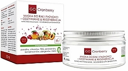 Düfte, Parfümerie und Kosmetik Regenerierende und pflegende Hand- und Nagelmaske mit Fruchtölen - GoCranberry