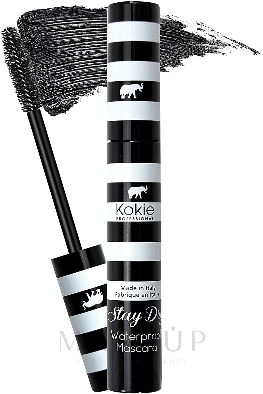 Wimperntusche - Kokie Professional Stay Dry Waterproof Mascara — Bild Black