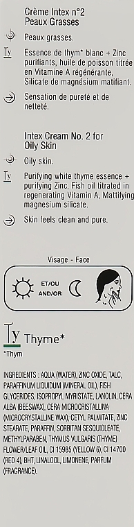 Reinigende Gesichtscreme gegen lokale Entzündungen und übermäßige Talgproduktion - Ella Bache Detox Aromatique Creme Intex № 2 — Bild N5