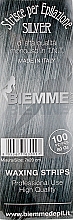 Düfte, Parfümerie und Kosmetik Enthaarungspapier in einer Packung 100 St. - Biemme Silver Waxing Strips