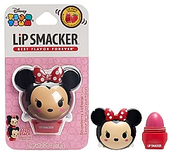 Düfte, Parfümerie und Kosmetik Lippenbalsam mit Erdbeeren Geschmack - Lip Smacker Tsum Tsum Minnie Strawberry Lollipop