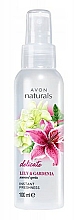 Körperspray Lilie und Gardenie - Avon Naturals Lily&Gardenia Spray — Bild N1
