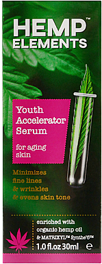 Verjüngendes Gesichtsserum - Frulatte Hemp Elements Youth-Accelerator Serum For Aging Skin — Bild N2