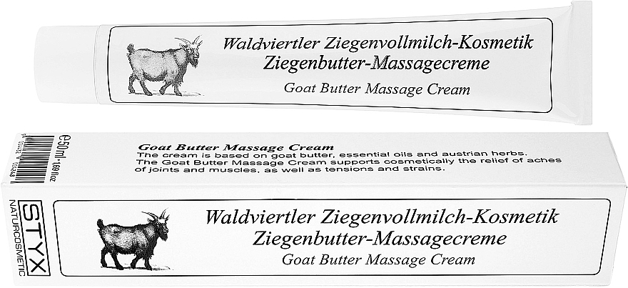 Massagecreme mit Ziegenbutter - Styx Naturcosmetik Goat's Milk Butter Massage Cream — Bild N2