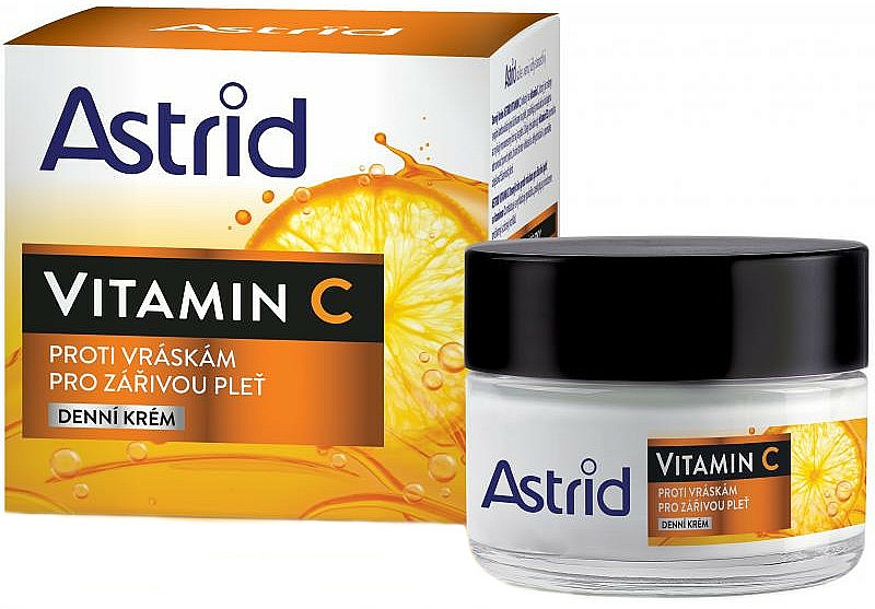 Anti-Falten Tagescreme für das Gesicht mit Vitamin C - Astrid Vitamin C Daily Anti-Wrinkle Cream