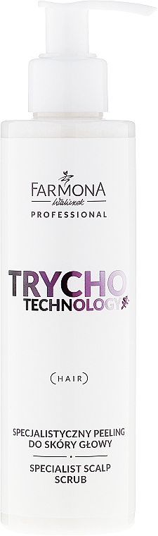 Kopfhaut-Peeling mit Koffein - Farmona Professional Trycho Technology Specialist Scalp Scrub — Bild N1