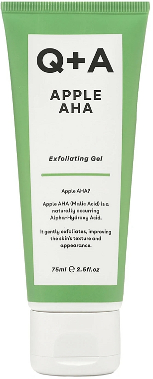 Peeling-Gesichtsgel mit Apfelsäure - Q+A Apple AHA Exfoliating Gel — Bild N1
