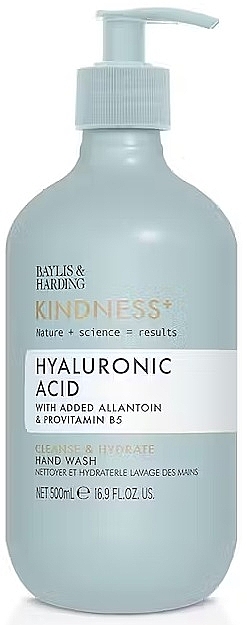 Flüssige Handseife - Baylis & Harding Kindness+ Hyaluronic Acid Hand Wash — Bild N1