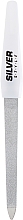 Düfte, Parfümerie und Kosmetik Saphir-Nagelfeile Radius 15 cm weiß - Silver Style