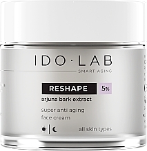 Düfte, Parfümerie und Kosmetik Anti-Aging-Gesichtscreme - Idolab Reshape 5% Super Anti Aging Face Cream 