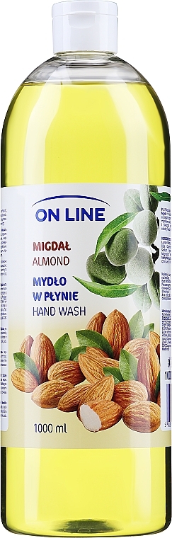 Flüssige Handseife Mandel ohne Spender - On Line Almond Hand Wash — Bild N1