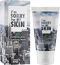 Düfte, Parfümerie und Kosmetik Reinigende Gelee-Maske für das Gesicht - Ultru I'm Sorry For My Skin Purifying Cleansing Jelly Mask