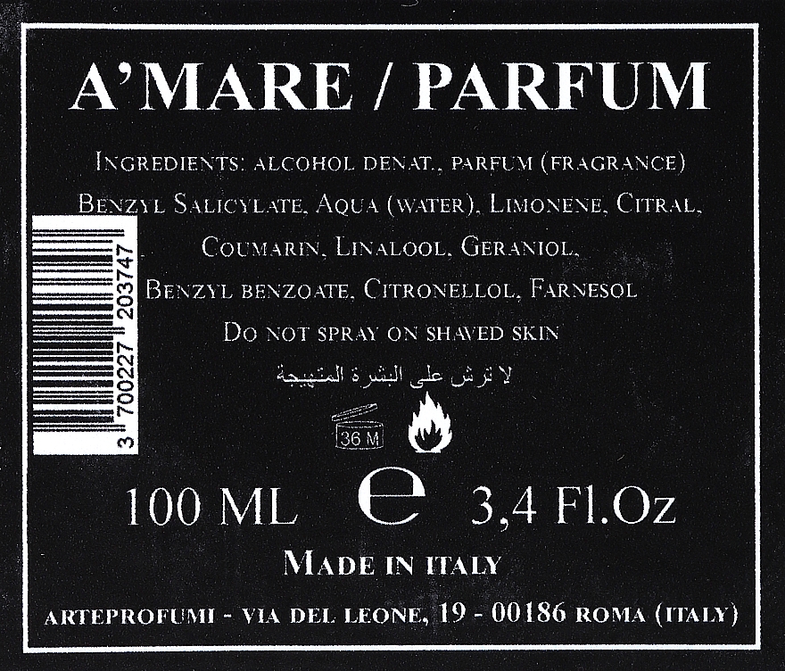 Arte Profumi A'Mare - Parfum — Bild N3
