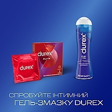 Latex-Kondome mit Silikon-Gleitmittel dünn 3 St. - Durex Elite — Bild N5