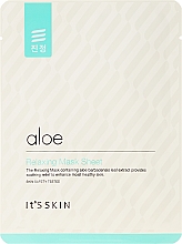 Düfte, Parfümerie und Kosmetik Beruhigende Tuchmaske für das Gesicht mit Aloe Vera-Extrakt - It's Skin Aloe Relaxing Mask Sheet