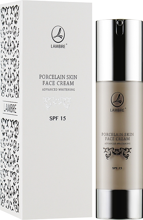 Gesichtscreme - Lambre Porcelain Skin Face Cream SPF 15 — Bild N2