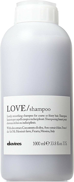 Shampoo für geschmeidige Locken und Wellen - Davines Shampoo Lisciante Addolcente — Bild N1