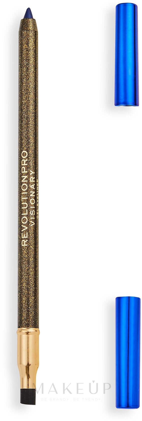 Kajalstift - Revolution PRO Visionary Gel Eyeliner Pencil — Bild Azure