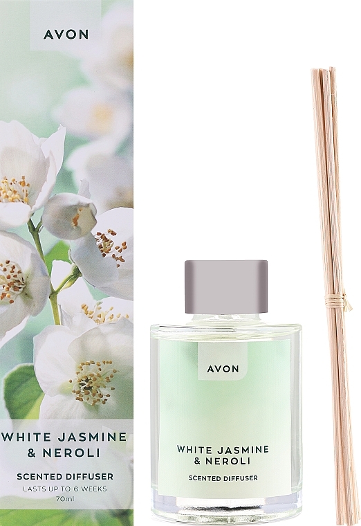 Aromatischer Diffusor mit weißem Jasmin- und Neroli-Duft - Avon White Jasmine & Neroli Scented Diffuser — Bild N2