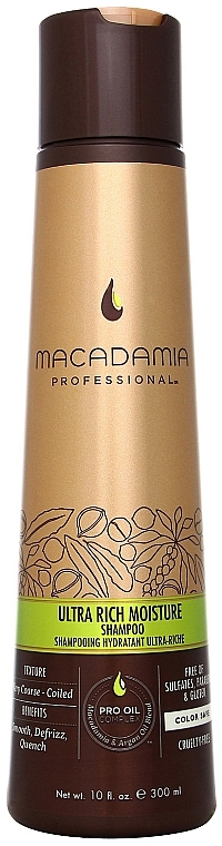 Pflegendes Shampoo mit Macadamia-Öl - Macadamia Natural Oil Ultra Rich Moisture Shampoo