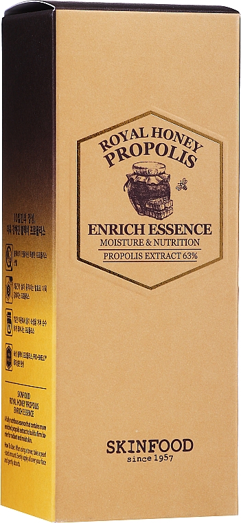 Feuchtigkeitsspendende und nährende Gesichtsessenz mit Propolisextrakt - Skinfood Royal Honey Propolis Enrich Essence — Bild N1