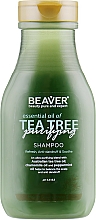 Shampoo für fettiges Haar mit Teebaumöl - Beaver Professional Essential Oil Of Tea Tree Shampoo — Bild N3