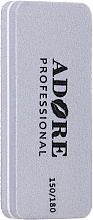 Düfte, Parfümerie und Kosmetik Buffer-Feile 150/180 rechteckig, grau - Adore Professional