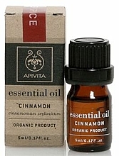 Düfte, Parfümerie und Kosmetik Ätherisches Öl Zimt - Apivita Aromatherapy Organic Cinnamon Oil 