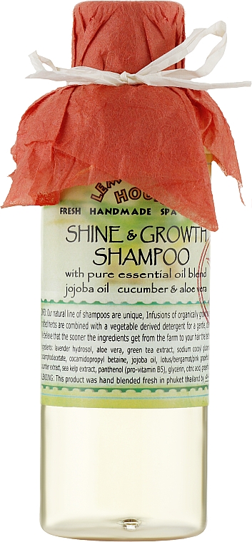 Shampoo für Haarwachstum und Glanz - Lemongrass House Shine & Growth Shampoo — Bild N1