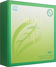 Set - Jigott Well-Being Greentea 3 Set (f/toner/150ml + f/toner/30ml + f/emulsion/150ml + f/emulsiom/30ml + f/cream/50ml) — Bild N1