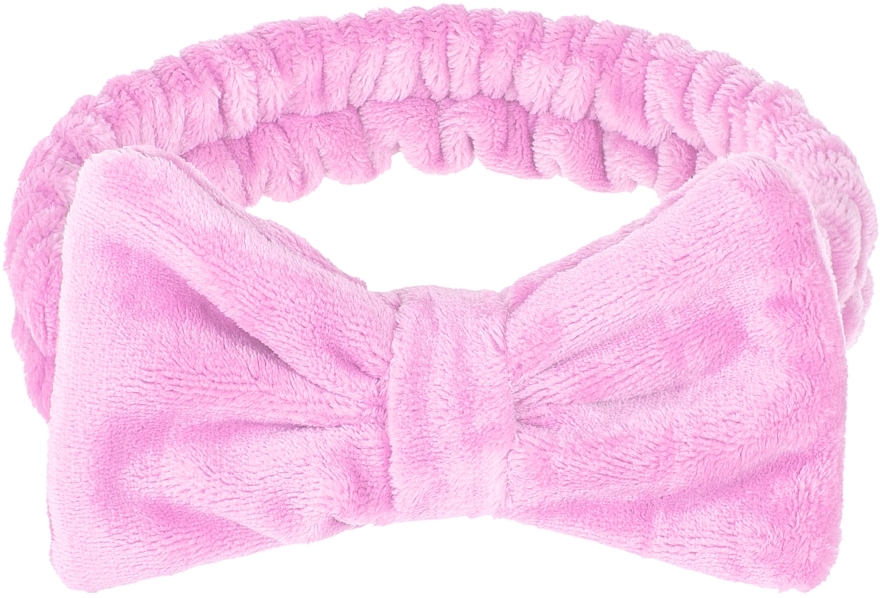 Kosmetisches Haarband Wow Bow rosa - MAKEUP Pink Hair Band — Bild N1