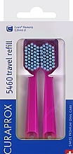 Ersatz-Zahnbürstenköpfe für Reisen CS 5460 rosa-blau - Curaprox — Bild N1