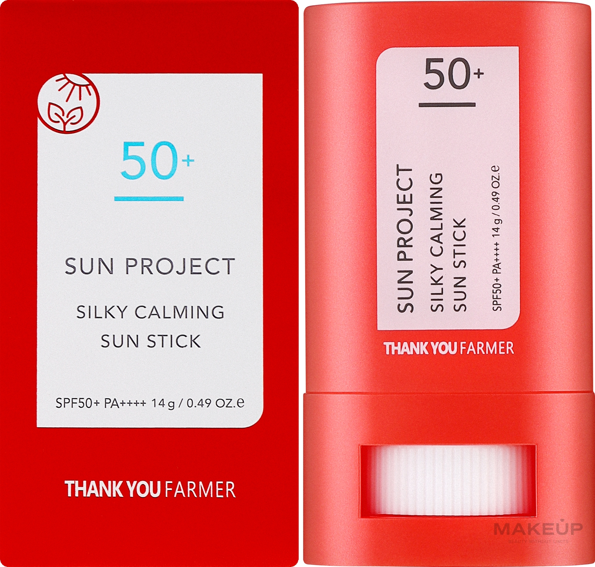 Wasserfester Sonnenschutzstick - Thank You Farmer Sun Project Silky Calming Sun Stick — Bild 14 g