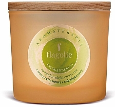 Düfte, Parfümerie und Kosmetik Duftkerze im Glas Frische Energie - Flagolie Fragranced Candle Right Energy
