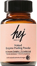 Düfte, Parfümerie und Kosmetik Gesichtsenzym-Peelingpulver - Hej Organic Naked Enzyme Peeling Powder