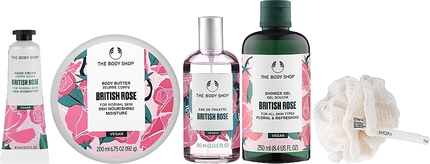 The Body Shop British Rose - Duftset 6 St. — Bild N2