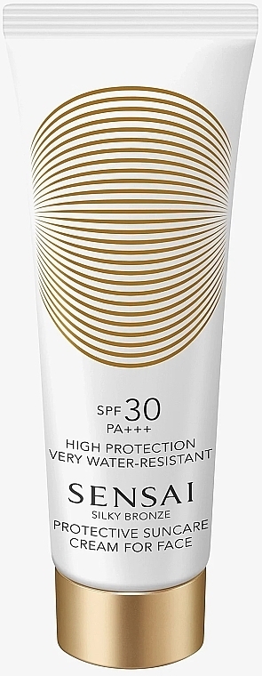 Sonnenschutzcreme für das Gesicht LSF 30 - Sensai Silky Bronze Protective Suncare Cream For Face SPF30 — Bild N1