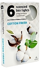 Teelichter Frische Baumwolle 6 St. - Admit Scented Tea Light Fresh Cotton — Bild N1