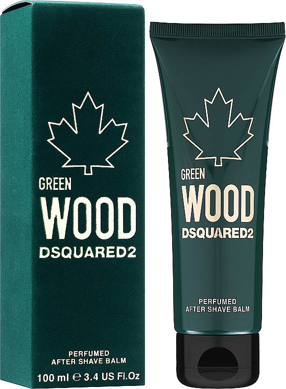 Dsquared2 Green Wood Pour Homme - After Shave Balsam — Bild N2