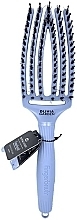 Haarbürste - Olivia Garden Finger Brush Combo Amore Pearl Blue Medium — Bild N1