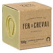 Natürliche Olivenseife - Fer A Cheval Pure Olive Marseille Soap Cube — Bild N2