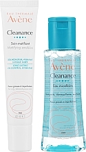 Gesichtspflegeset - Avene Cleanance (Gesichtsemulsion 40ml + Mizellenwasser 100ml) — Bild N2