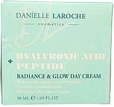 Düfte, Parfümerie und Kosmetik Tagescreme für das Gesicht - Danielle Laroche Cosmetics Hyaluronic Acid + Peptide Radiance & Glow Day Cream