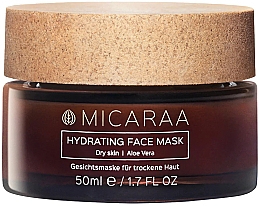 Düfte, Parfümerie und Kosmetik Feuchtigkeitsspendende Gesichtsmaske - Micaraa Hydrating Face Mask