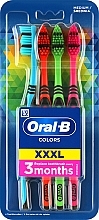 Zahnbürsten-Set mittel - Oral-B Color Collection XXXL — Bild N1