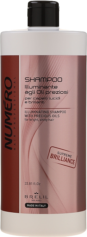 Shampoo mit Makassaröl - Brelil Numero Hair Professional Beauty Macassar Oil Shampoo — Bild N3